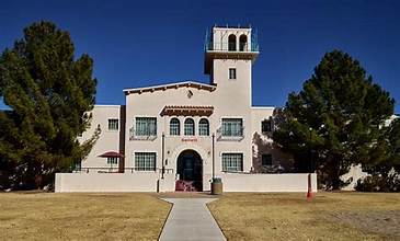 the bell tower of RGH, said to be one of the haunted places in NMSU