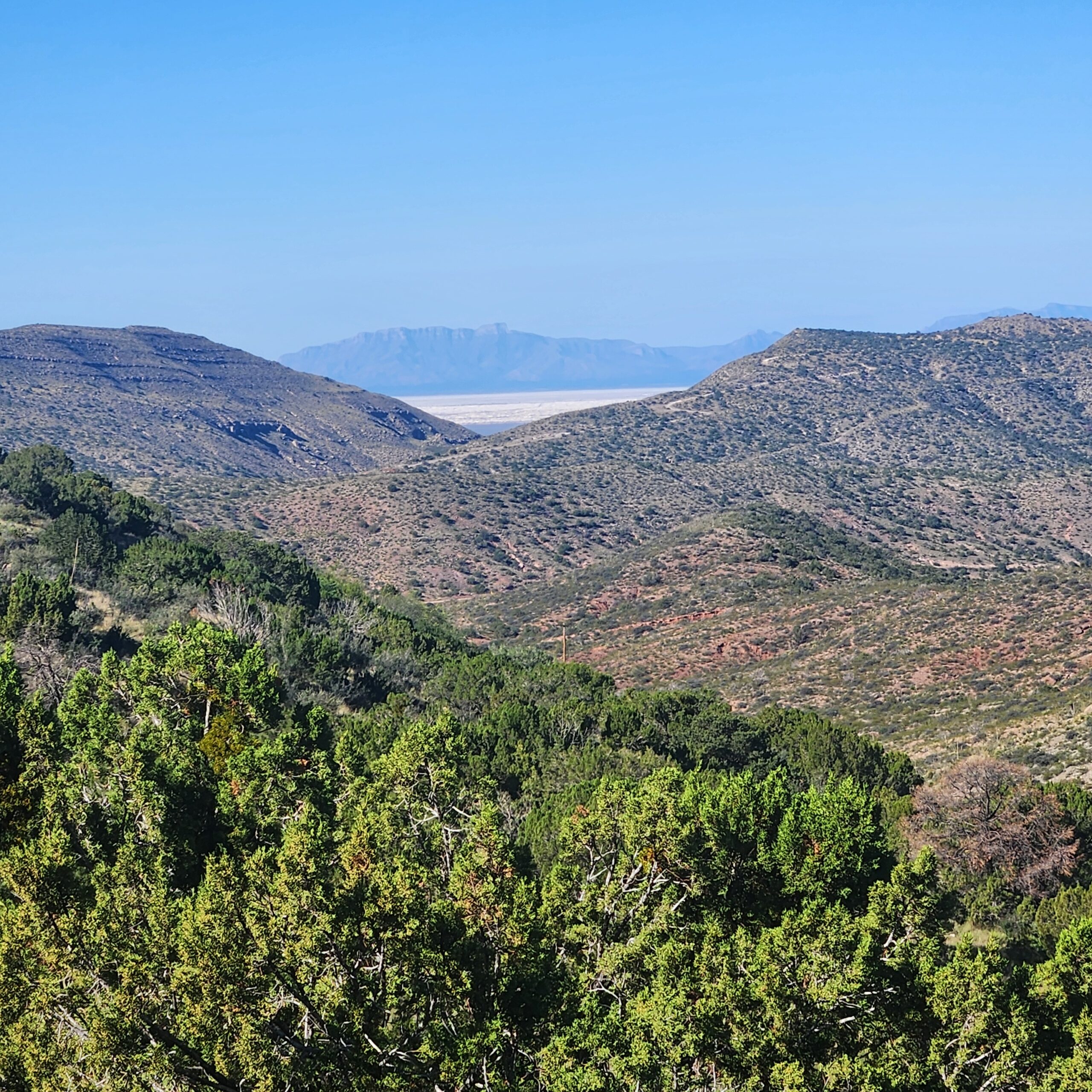 View from hike to Bridal Veil Falls